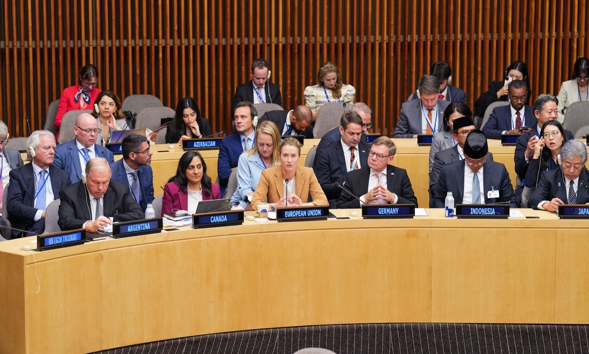 Russia’s war against Ukraine is a primary driver of global instability. I call on the G20 to help build international pressure on Russia to stop the killing and engage in meaningful negotiations. Extract from my speech at the G20 Ministerial Meeting ↓
