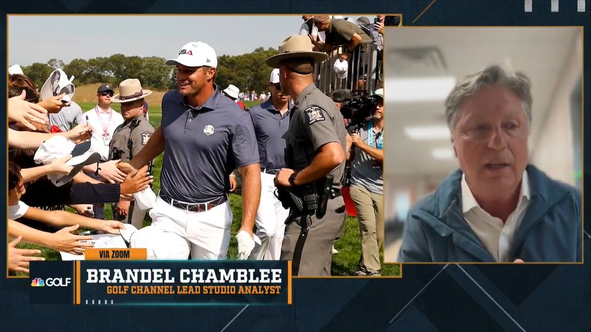 "I like Bryson, I enjoy his game, I say a lot of nice things about him. But the way the world works is they pick up on one negative thing you say about him, and it becomes a headline." – Brandel Chamblee clarifies his views on Bryson DeChambeau.