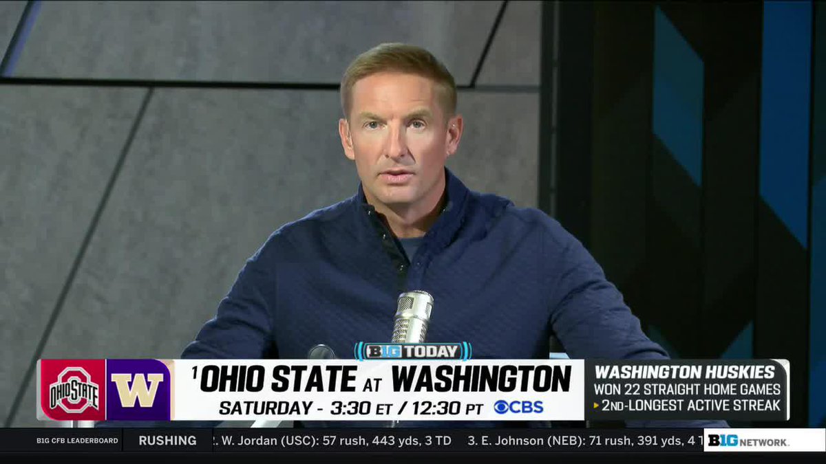 Washington hasn't dropped a game at Husky Stadium since 2021 👀 @JoelKlatt breaks down their upcoming test against No. 1 Ohio State 👇 #B1GToday x Washington Football