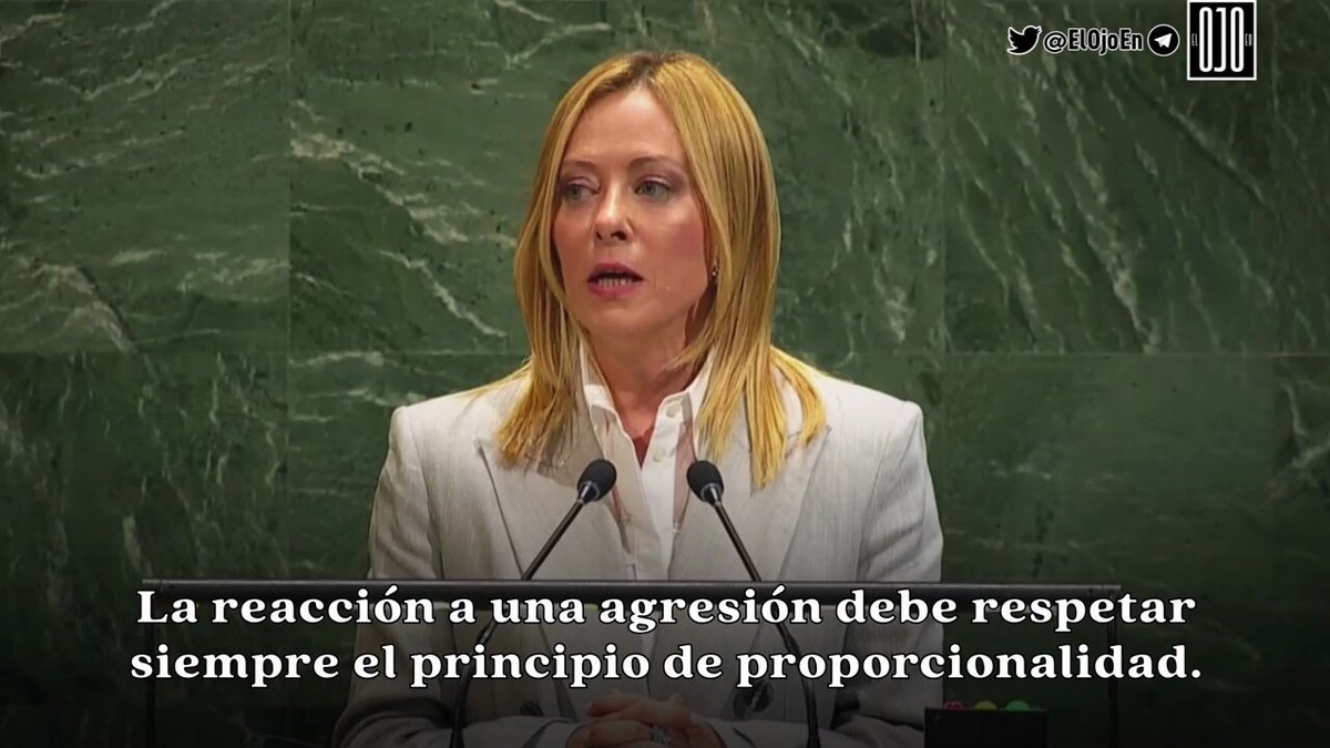 🚨⚡️Israel merece las sanciones de la Unión Europea, opinó la primera ministra de Italia, Giorgia Meloni