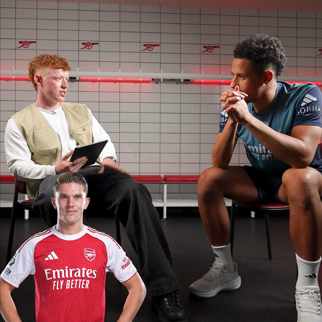 William Saliba describes Arsenal's new signings with ONE word! 💬