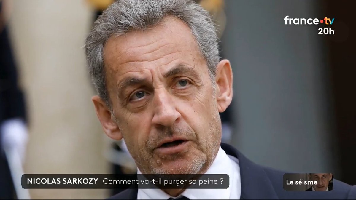 🔴⚡️ Comment Nicolas Sarkozy va-t-il purger sa peine ? L'ancien président devrait entrer en prison d'ici 4 mois et être détenu dans un quartier spécialisé. #JT20h