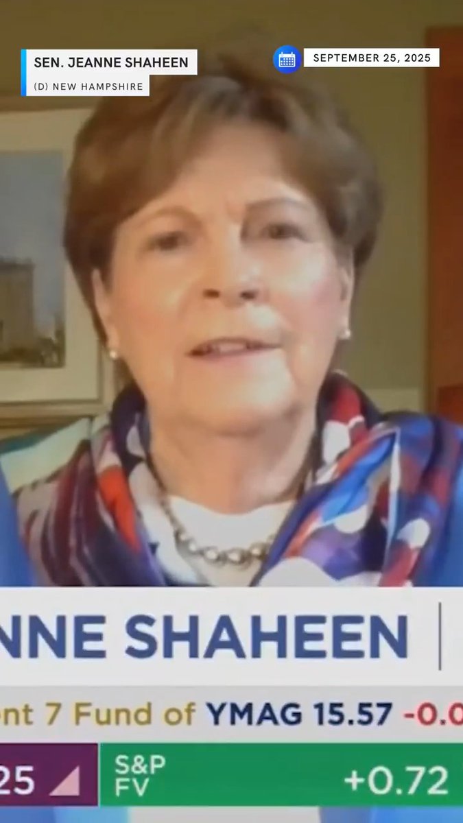 “It's in everybody's interest to keep the government open and to make sure that people don't lose their health insurance.” Trump and Republicans should sit down and negotiate. Democrats are ready to get it done. —Sen. Jeanne Shaheen