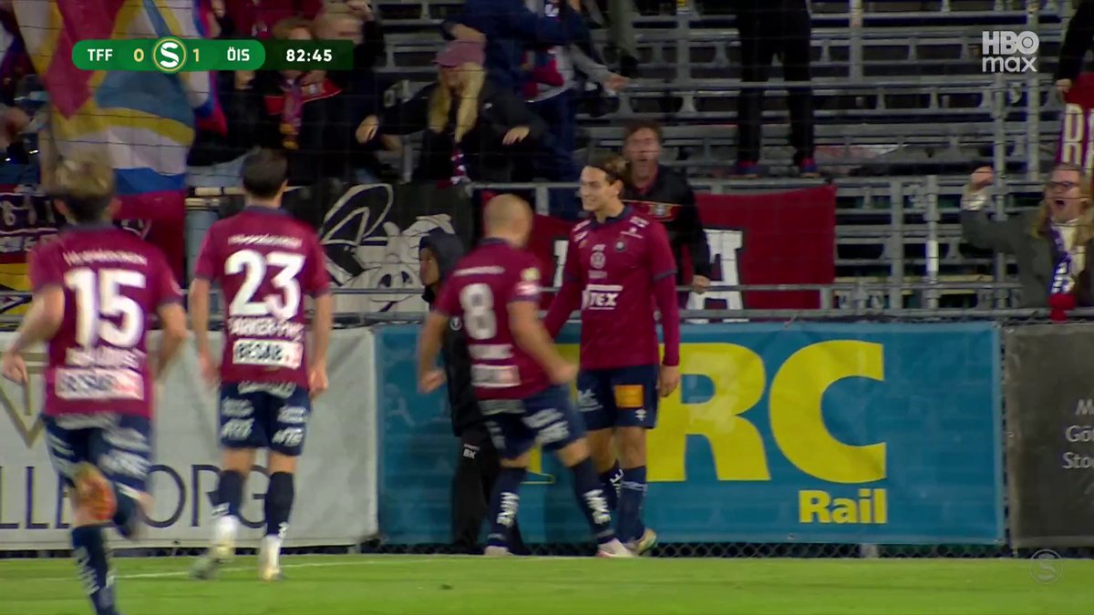 1-0 Örgryte! Skyttekungen Noah Christoffersson med ett sent ledningsmål för tabellettan mot TFF 🔴🔵 📲 Se matchen på HBO Max