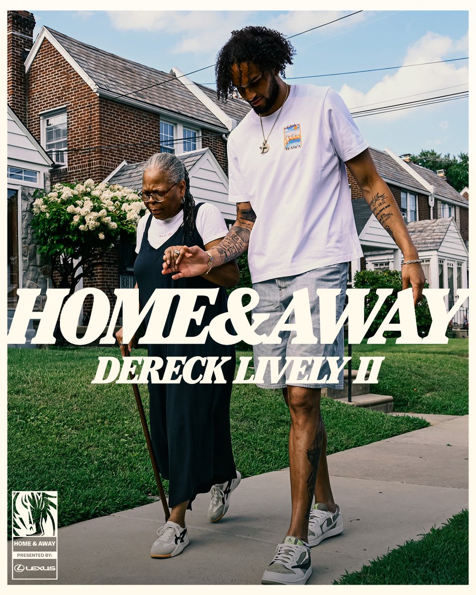 For Dereck, anything that is thrown at him on the court is nothing compared to what he's overcome off of it. Go back to Philly with D-Live: the place that helped build his confidence & spark, but most importantly, where his parents met. Home & Away: Dereck Lively II presented by Lexus is now LIVE on YouTube. 🔗: #MFFL // #LexusPartner
