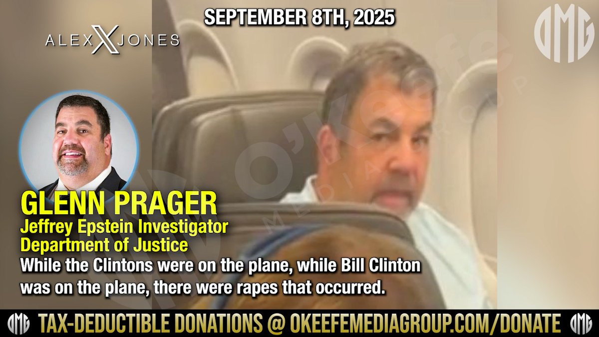 💣GLOBAL BOMBSHELL: High-Level DOJ Whistleblower Exposes The Rape Of Children On Jeffrey Epstein's Plane In The Presence Of Bill Clinton!!! Top Investigator Confirms DOJ Covering Up The Truth To Protect CIA / Mossad! Guerrilla Journalist James O’Keefe Joins Alex Jones To Break The Latest On His Explosive Exposé!💥 James O'Keefe