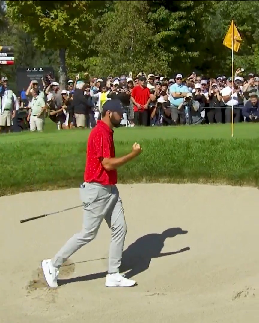 Safe to say Scottie Scheffler is good at match play.