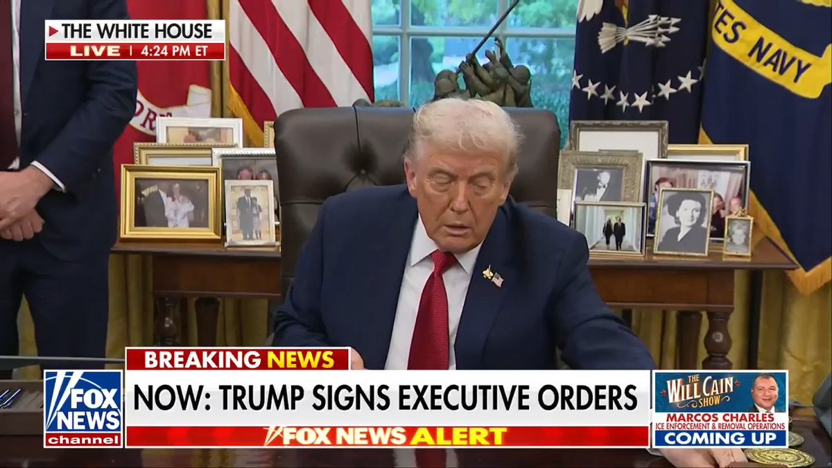 BREAKING: President Trump signs executive order allowing TikTok deal to proceed