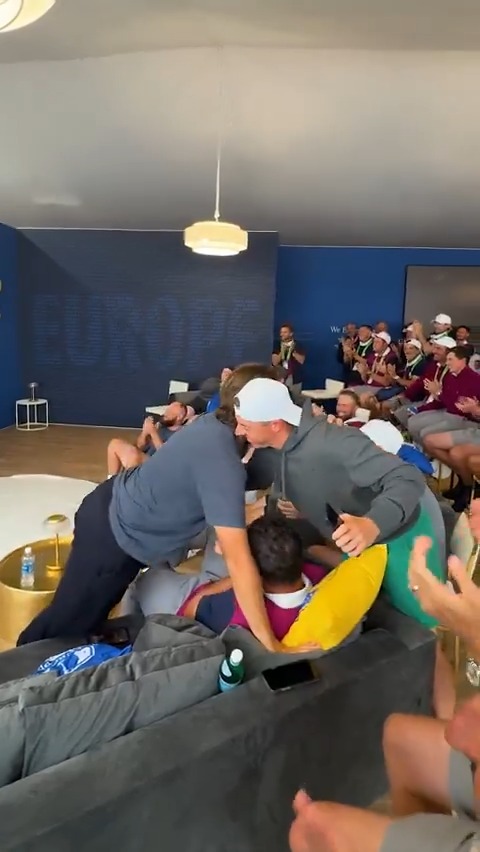 Rory & Tommy ๐ช #TeamEurope | #OurTimeOurPlace