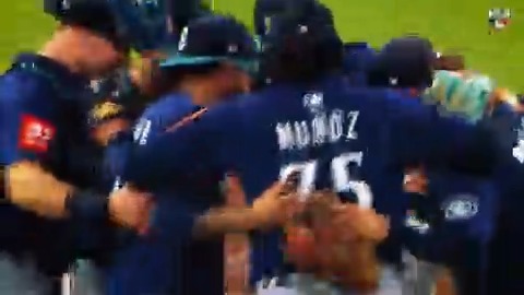 A look back at the Seattle Mariners first AL West title in 24 years! ⏪ #TridentsUp