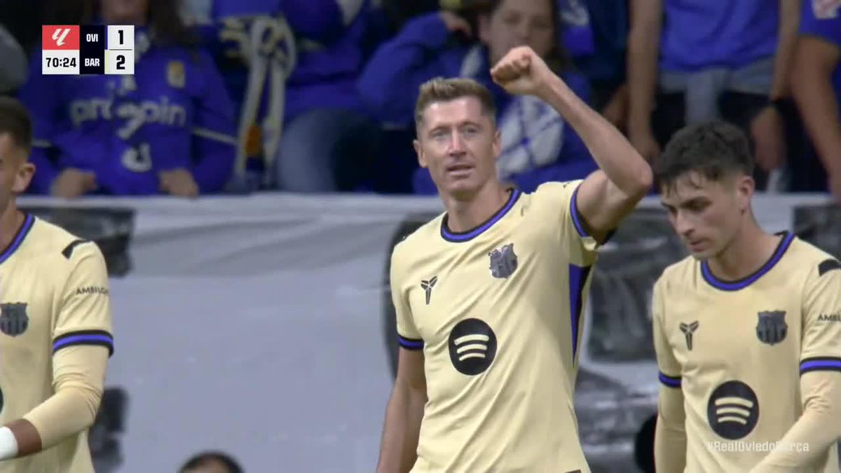 LEWANDOWSKI OFF THE BENCH TO GIVE BARCELONA THE LEAD 😤