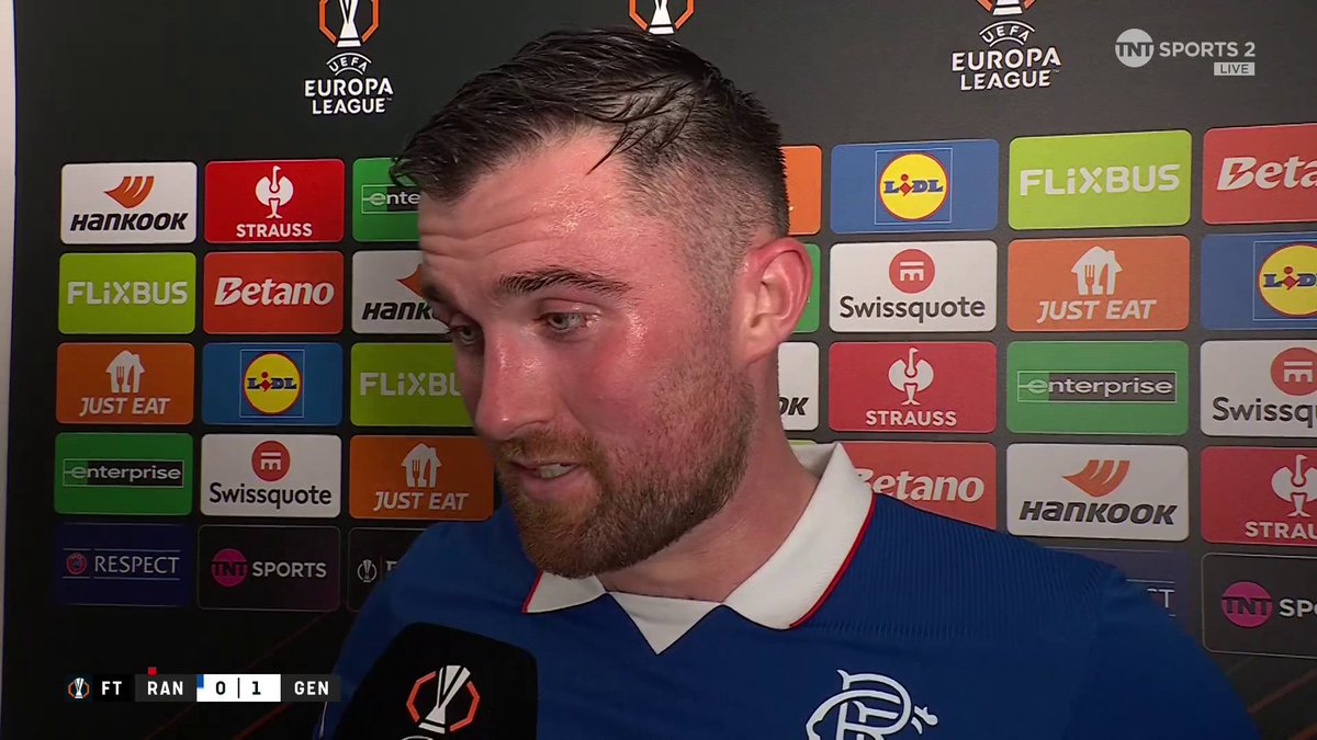 "We can only turn it around by performances and winning games!" John Souttar reflects on a tough night for Rangers after their defeat to Genk 🎙️ 📺 TNT Sports & discovery+ UK