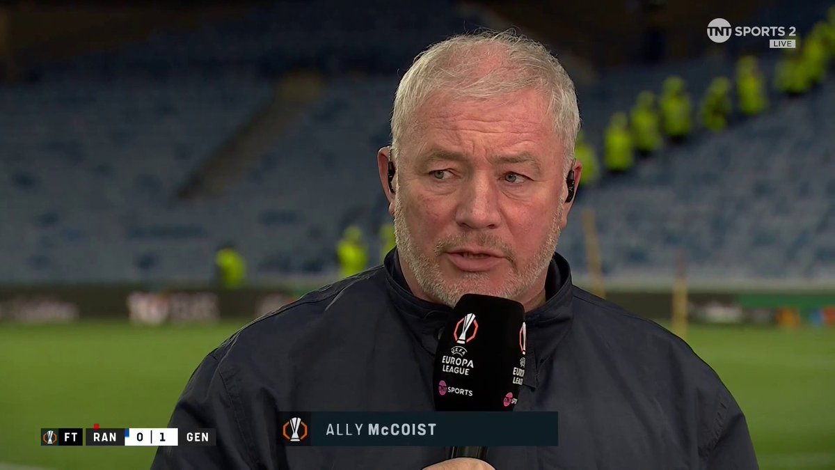 Ally McCoist says the Rangers boss Russell Martin is in 'big trouble' after their defeat to Genk 🗣️ 📺 TNT Sports & discovery+ UK