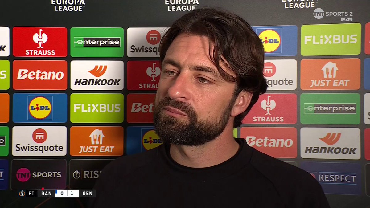 "We should do better with the ball" ⚽️ Russell Martin shares honest thoughts following Rangers’ defeat to Genk 🗣️ 📺 TNT Sports & discovery+ UK | Danny Jamieson
