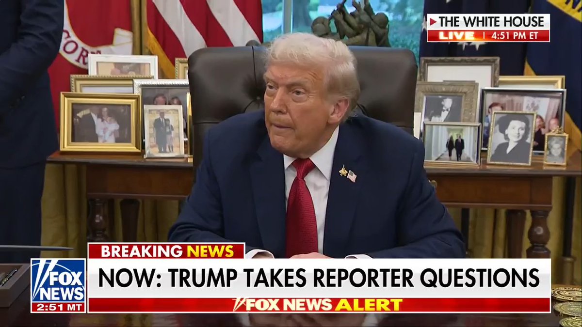 President Trump: "[Rep. Jasmine Crockett] is a low IQ person who I can't even believe is a congressperson — between her and Ilhan Omar. You know, I met the head of Somalia... I suggested that maybe he'd like to take her back. He said, 'I don't want her.'"