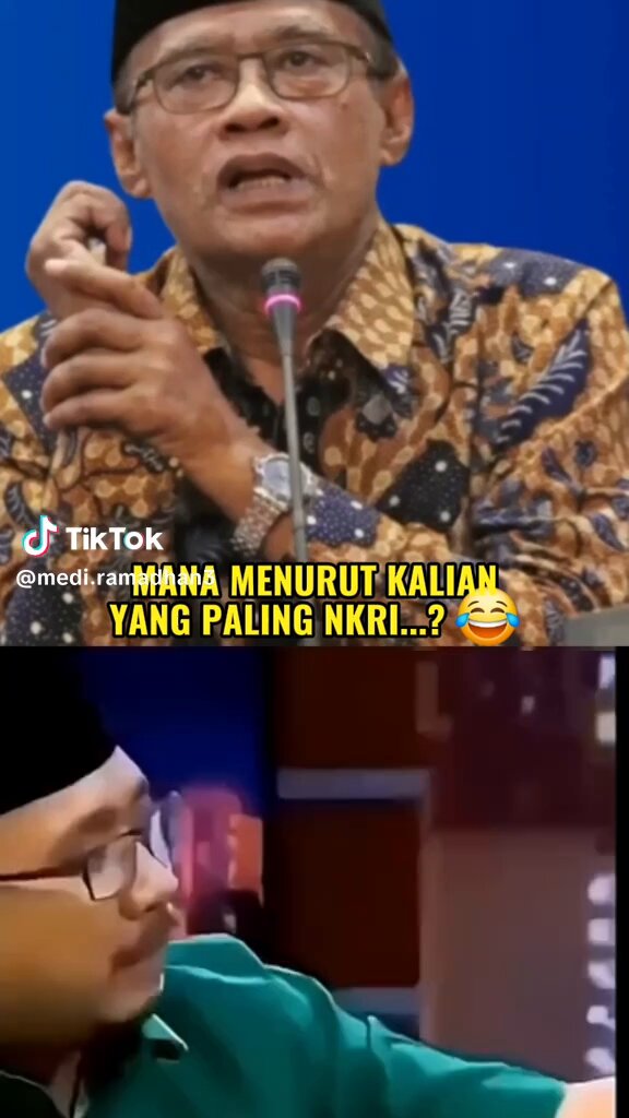 Ngomong sendiri - ngaku sendiri - sekarang memalukan ormasnya