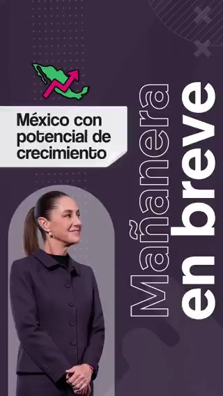 La #MañaneraEnBreve de la presidenta Claudia Sheinbaum Pardo: 💰 Plan México: inversión de CloudHQ. 🗨️ Centros de datos en México. ✅ Crecimiento y confianza en el país.
