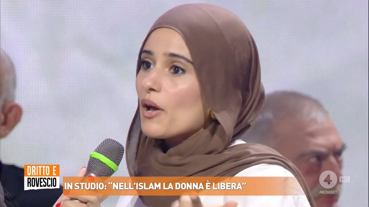 "Il velo è una libera scelta, una scelta personale!". La testimonianza di Adir, italo-egiziana, a #drittoerovescio