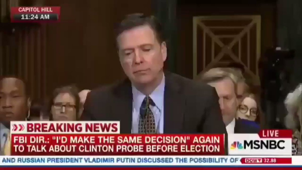 James James Comey is living evidence that you should Never try to destroy someone's life with a lie when yours can be destroyed with the truth.
