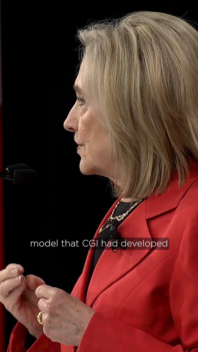 At CGI, we don’t wring our hands — we roll up our sleeves. 💪 That’s the spirit behind the #CGI2025 Working Groups, as Hillary Clinton explains.