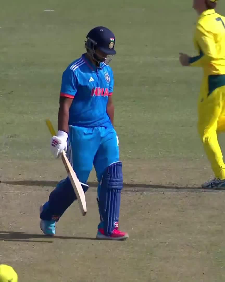 Huge wicket for Charles Lachmund who clean bowls Vaibhav Suryavanshi! #AUSvINDU19 LIVE STREAM: