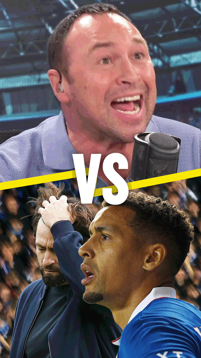 😭 HAAAS ANYONE SEEN RANGERS?! ✅ Ally McCoist ✅ Gordon Ramsay ✅ Balamory ✅ Deep Fried Mars Bars ✅ Haggis ✅ Susan Boyle ✅ Braveheart Jason Cundy mocks #Rangers after 1-0 loss to KRC Genk in the Europa League! 🔥 #talkSPORT