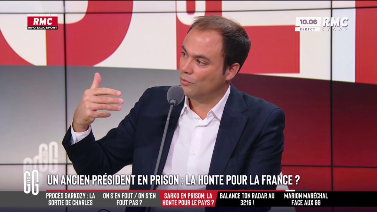 🇫🇷 Procès Sarkozy : "Jamais un juge n'a été en prison." 🗣️ Charles Consigny : "J'ai eu l'impression d'assister à la mort du roi et à la prise de pouvoir symbolique de la magistrature sur le pouvoir politique." #GGRMC