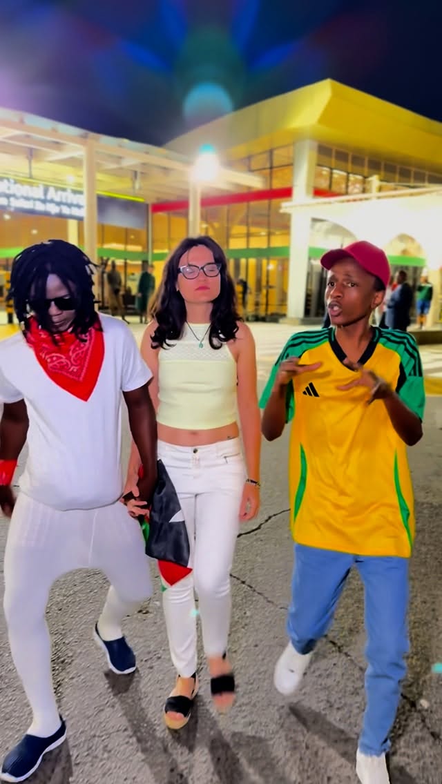 Vybz Kartel has finally landed in Kenya 😂😂