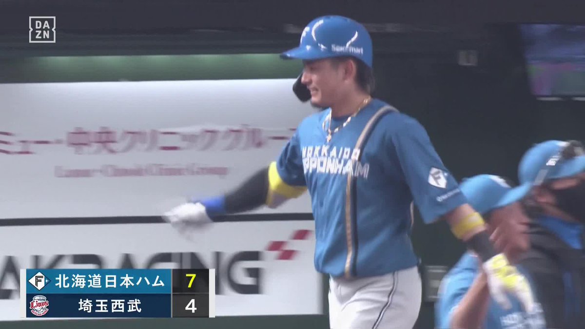 奇跡を信じて バックスクリーンへ叩き込む 水野達稀が勝ち越しホームラン🚀 ⚾プロ野球 (2025/9/26) 🆚西武×日本ハム 📱Live on DAZN #オレをみろ #lovefighters #だったらDAZN