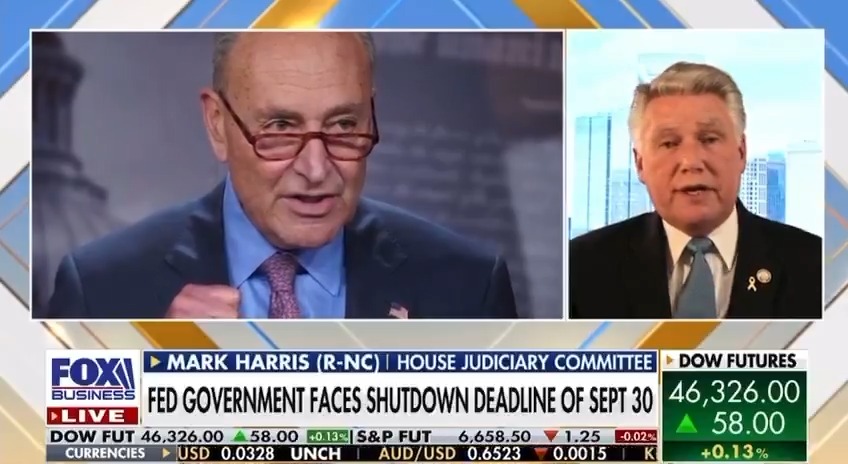 DEMOCRATS will own any government shutdown. House Republicans voted to fund the government and keep it open for Americans. But Schumer is holding it hostage, demanding $1.5 TRILLION for illegal alien healthcare, radical transgender surgeries, and keeping dead people on Medicaid rolls.