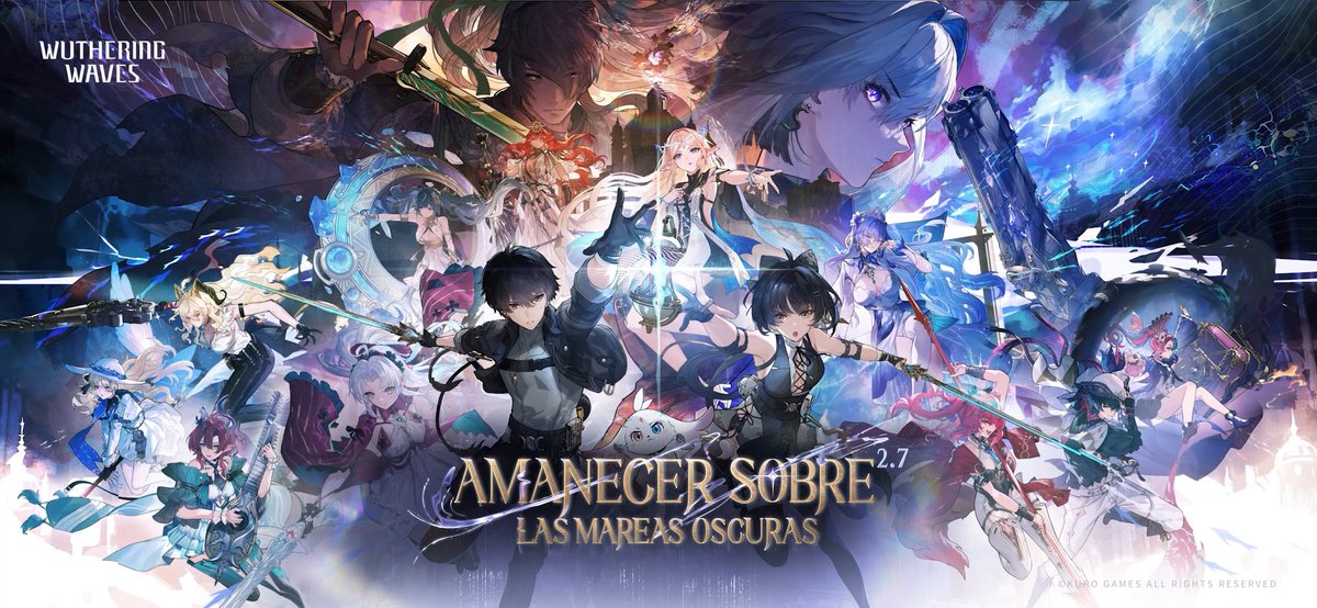 Tráiler oficial de la versión 2.7 de Wuthering Waves | Amanecer sobre las mareas oscuras Bajo la Marea Oscura, él se revuelve una vez más... ¡TODA ESPERANZA SERÁ DESPOJADA! ¡Wuthering Waves Versión 2.7 «Amanecer sobre las mareas oscuras» se lanzará el 9 de octubre! #WutheringWaves