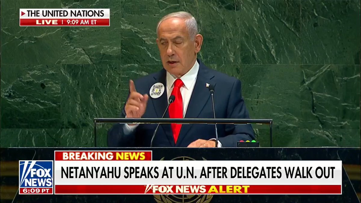 NEW: Cheers erupt at the UN as Israeli Prime Minister Benjamin Netanyahu recalls the country’s pager operation against Hezbollah: "Remember those beepers? The pagers? We paged Hezbollah... and believe me, they got the message."