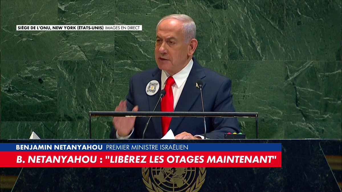 Benjamin Netanyahou, Premier ministre israélien, à l’ONU : «Vous avez transformé le bien en mal et le mal en bien»
