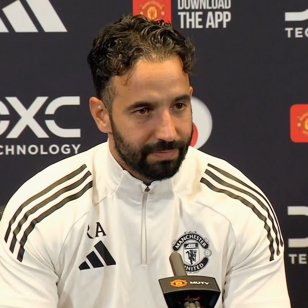 "I have an idea, but I don't know how it's going to be" Ruben Amorim discusses trying to build a winning momentum at Manchester United saying his side are focusing on each game as if it's their most important. 🔴