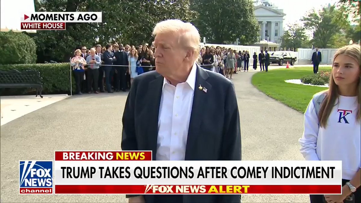 .Peter Doocy: "Are you worried now that the next time there's a Democratic president, they will indict your FBI director or people in your administration?" TRUMP: "Well, that's what they tried to do, right? They did it with me for four years; they went after me." "It began before I got to office... I started hearing rumors about Russia. I said, 'What the hell do I have to do with Russia? Nothing.'" PETER DOOCY: "Is this more about justice, or is it about revenge?" TRUMP: "It's about justice, really. It's not revenge."