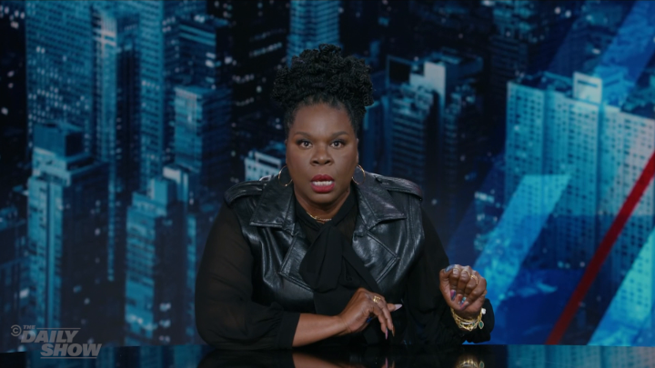 .Leslie Jones 🦋: “Mr. President, slavery feels bad to talk about because slavery WAS bad”