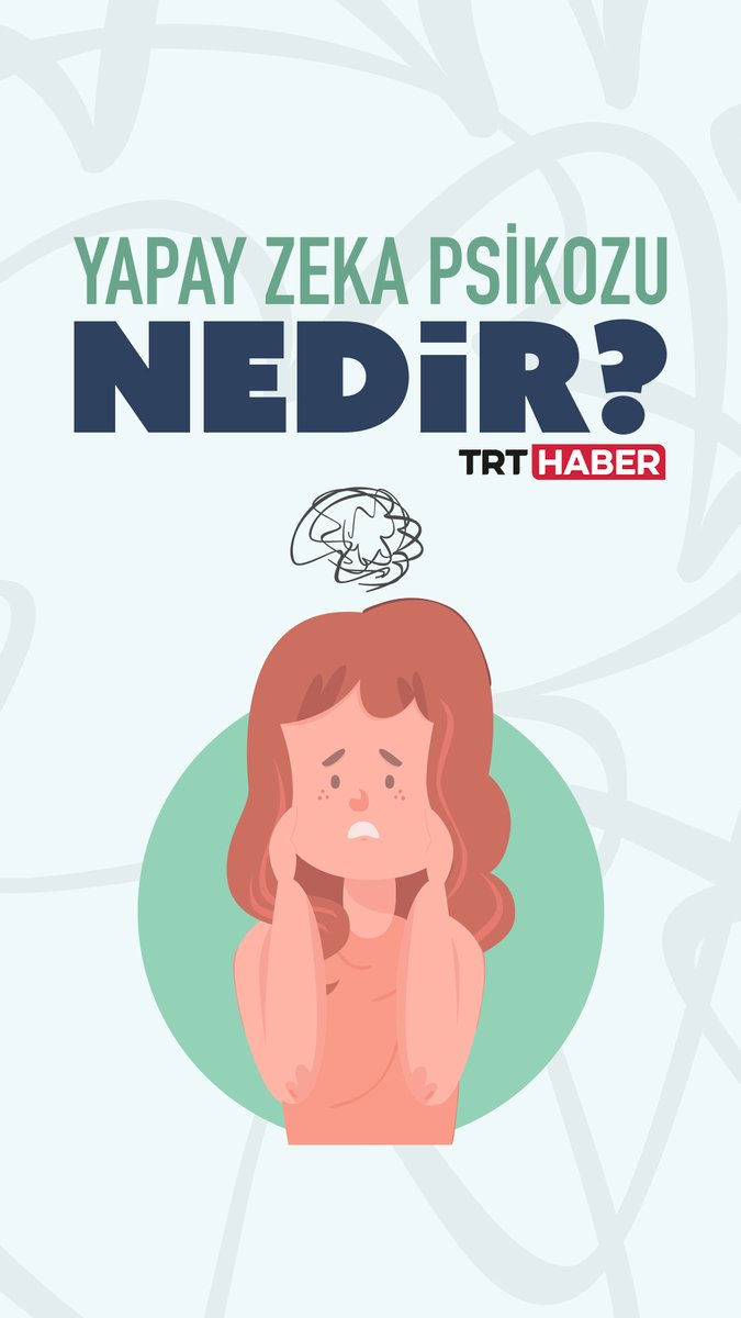 🧠 Yapay zekayla kurulan bağ, gerçeklik algısını değiştirebilir. Zihnin, uzun süreli ve derin sohbeti gerçek sanabildiği bu psikolojik riske verilen isim: AI psikozu.