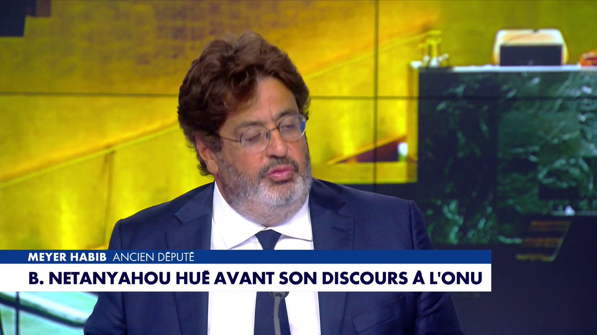 Meyer Habib : «J’ai une immense tristesse d’avoir vu le président de la République reconnaître un Etat palestinien» dans #PunchlineWE
