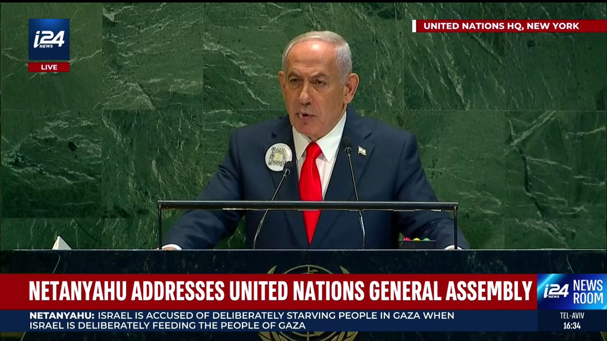 Netanyahu: The problem with the 2SS is that the Palestinians don't want a state next to Israel. They want a state instead of Israel. The uncomfortable truth is that what has driven the conflict is not the absence of a Palestinian state but the presence of a Jewish one.
