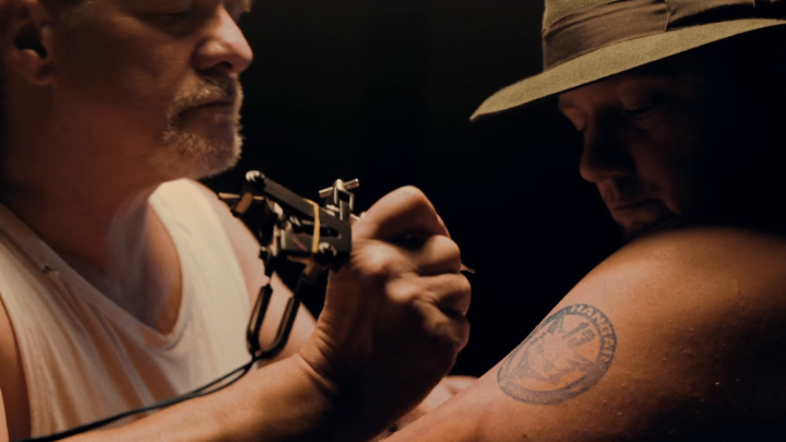 Longtime fans may recall the original Mafia introduction—and its tattooed gangster. For Definitive Edition, we thought it fun to recreate it with the same actors, 20 years on! The remade video wasn't included in-game, but what better time to share than the 5th anniversary?