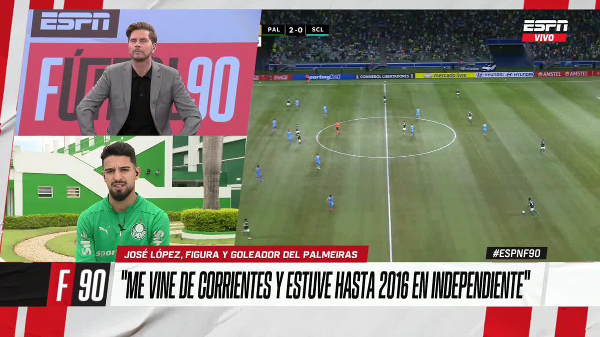 "ESTUVE HASTA 2016 EN INDEPENDIENTE" José López y sus inicios en el fútbol. ▶️ Mirá #ESPNF90 en el Plan Premium de #DisneyPlus