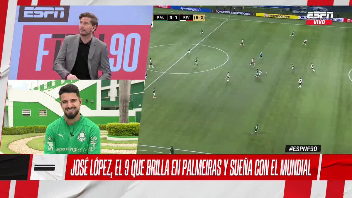 "NUNCA ME IMAGINÉ TODO LO QUE ESTOY PASANDO HOY" José López, un agradecido de la vida y del fútbol. ▶️ Mirá #ESPNF90 en el Plan Premium de #DisneyPlus