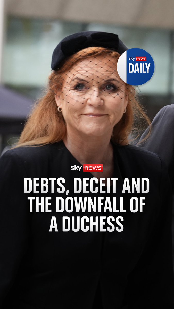 Revelations about the Duchess of York's relationship with convicted paedophile Jeffrey Epstein have proved highly embarrassing for Sarah Ferguson. On this week's profile podcast, Niall Paterson looks back at the key moments in the duchess's public life. #Daily 🎧 Listen