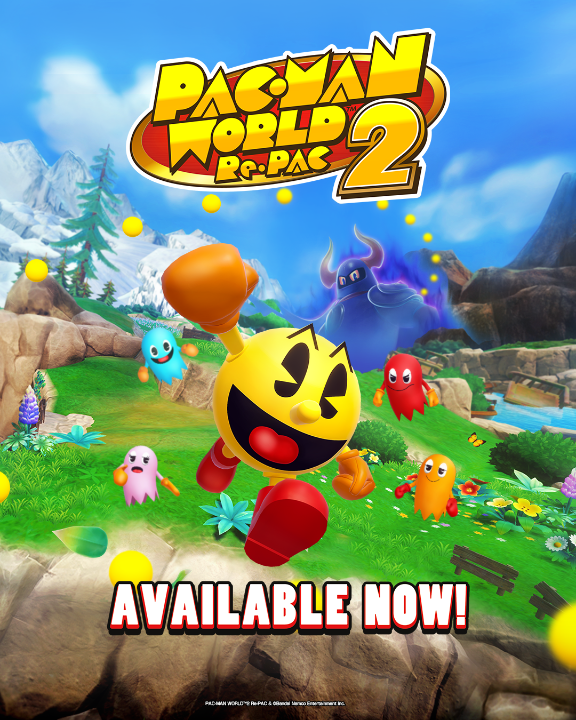 Adventure is back on the menu! Reclaim the Golden Fruit to save Pac-Land in PAC-MAN WORLD 2 Re-PAC, available now on #NintendoSwitch2 &amp; #NintendoSwitch. Play now: