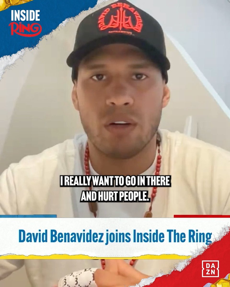 🗣️ “I really want to go in there and hurt people.” David Benavidez discusses his fighting mentality on the latest episode of Inside The Ring 🥊 #InsideTheRing | Latest episode LIVE NOW on The Ring’s YouTube 🍿