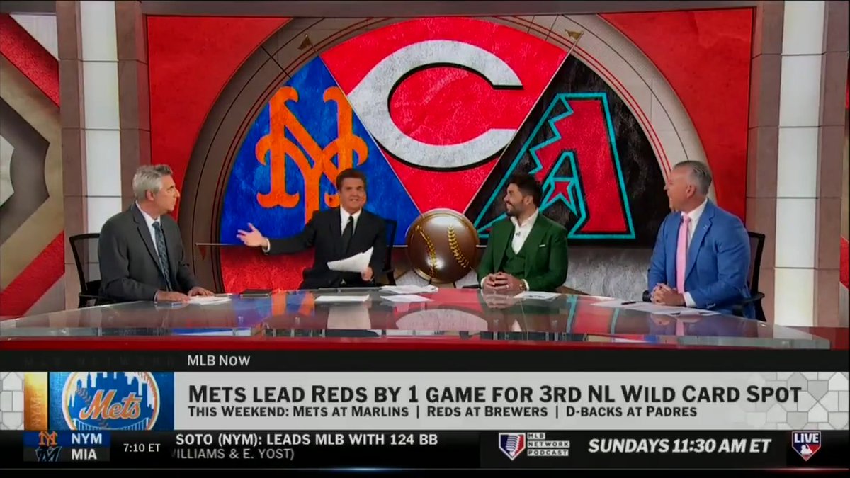 "They should not be 80% [probability to make the Postseason]." - Jon Heyman on the Mets