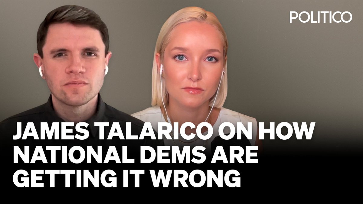 “We’ve become the party of the status quo,” says Texas state Rep. and US Senate candidate James Talarico (D). “That’s not the party I signed up for.” On #theconversation, Talarico tells our @dashaburns where Dems are going wrong. Full episode out now: