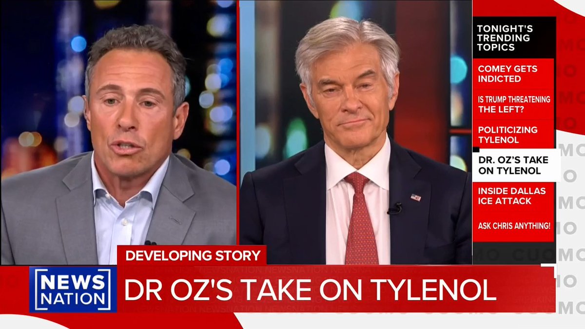 Dr. Oz admits that if a pregnant woman "has a high fever, if she's got bad aches and pains, it makes sense to take a medication like Tylenol"