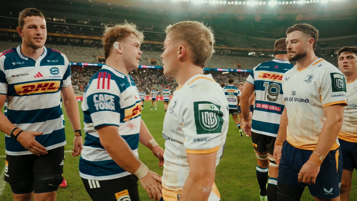 A hugely disappointing evening in Cape Town. Congratulations to DHL Stormers and thank you to the supporters that brought the #SeaOfBlue as always. We’ll dust ourselves down and go again next week. #NeverLessThanEverything
