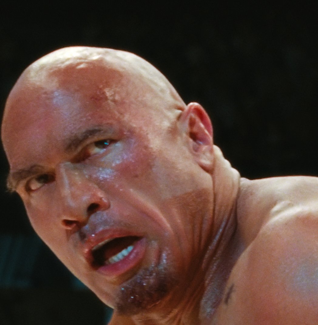 Dwayne Johnson is UFC legend Mark Kerr in THE SMASHING MACHINE - in theatres Friday.